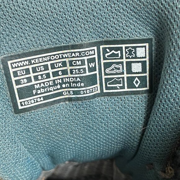 KEEN Women's, Circadia Mid Waterproof Hiking Boot Toasted Coconut North Atlantic - Picture 8 of 8